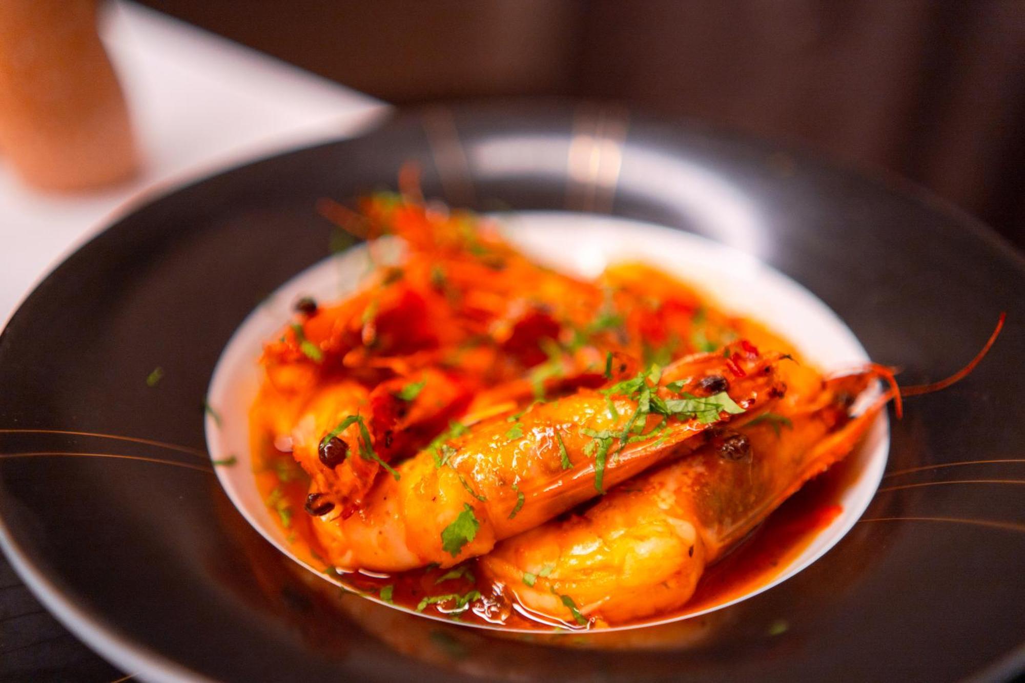 突尼斯莫凡彼酒店 外观 照片 Shrimp in XO sauce