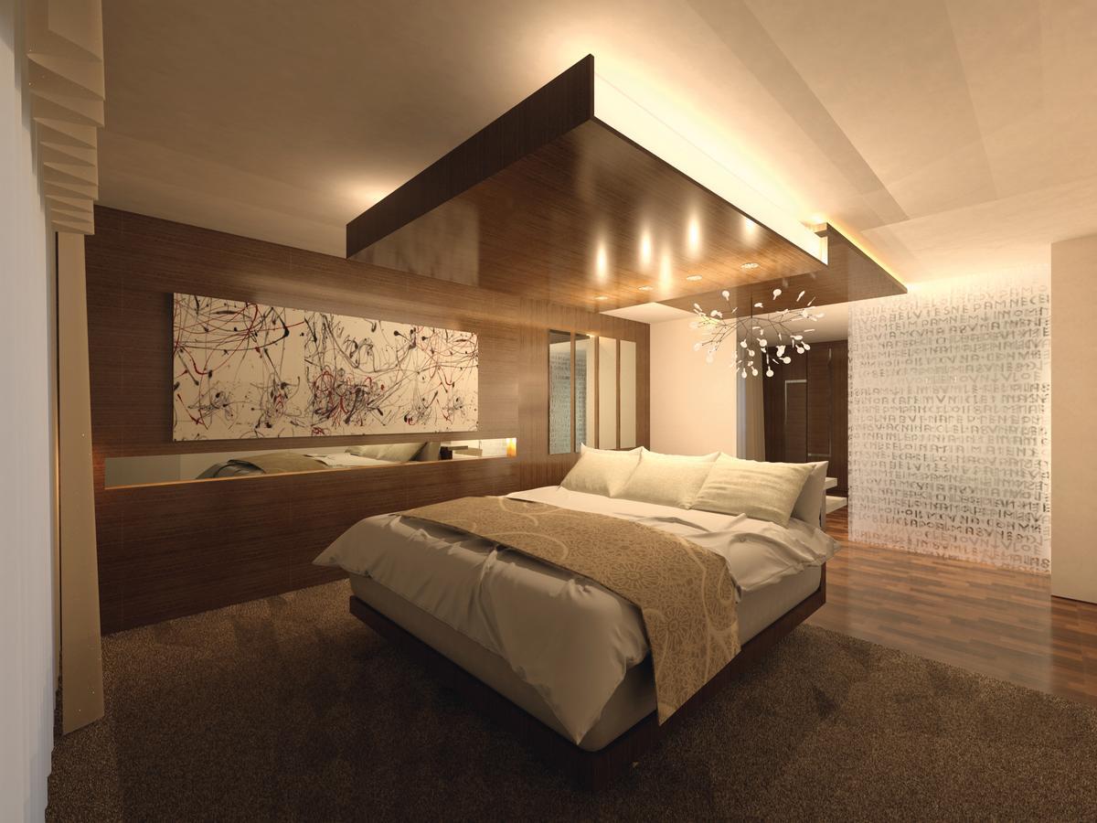 突尼斯莫凡彼酒店 外观 照片 3D rendering of a bedroom