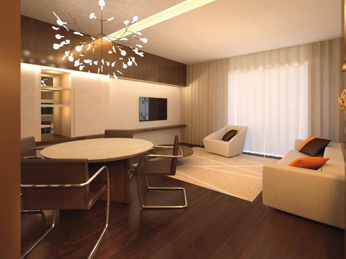突尼斯莫凡彼酒店 外观 照片 A 3D rendering of a living room